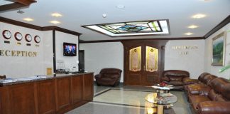 Ganjali Plaza Hotel لابی هتل گنجعلی پلازا باکو