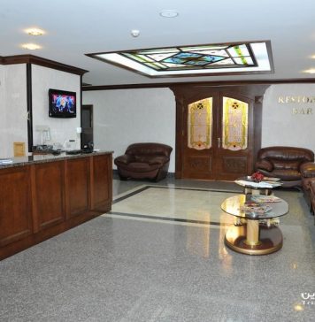 Ganjali Plaza Hotel لابی هتل گنجعلی پلازا باکو