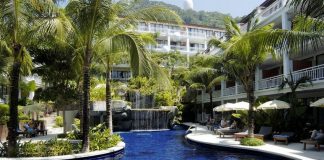 Sunset Beach Resort hotel استخر هتل سان ست بیچ پوکت