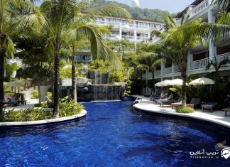 Sunset Beach Resort hotel استخر هتل سان ست بیچ پوکت