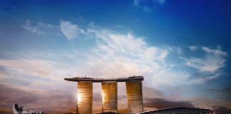 Marina Bay Sands hotel هتل مارینا بی سندز سنگاپور