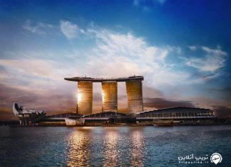 Marina Bay Sands hotel هتل مارینا بی سندز سنگاپور