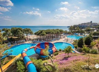 Aria Claros Beach Spa Resort hotel پارک آبی هتل آریو کلاروس