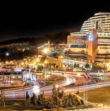 موقعیت مکانی هتل بزرگ شیراز چگونه است؟ هتل بزرگ شیراز